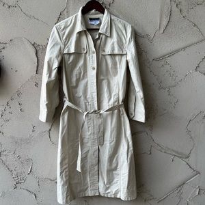 Maxmara Weekend Cotton Blend Trench Coat